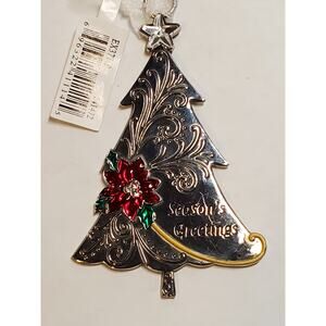 Ganz Ornament - Christmas Tree - Seasons Greetings